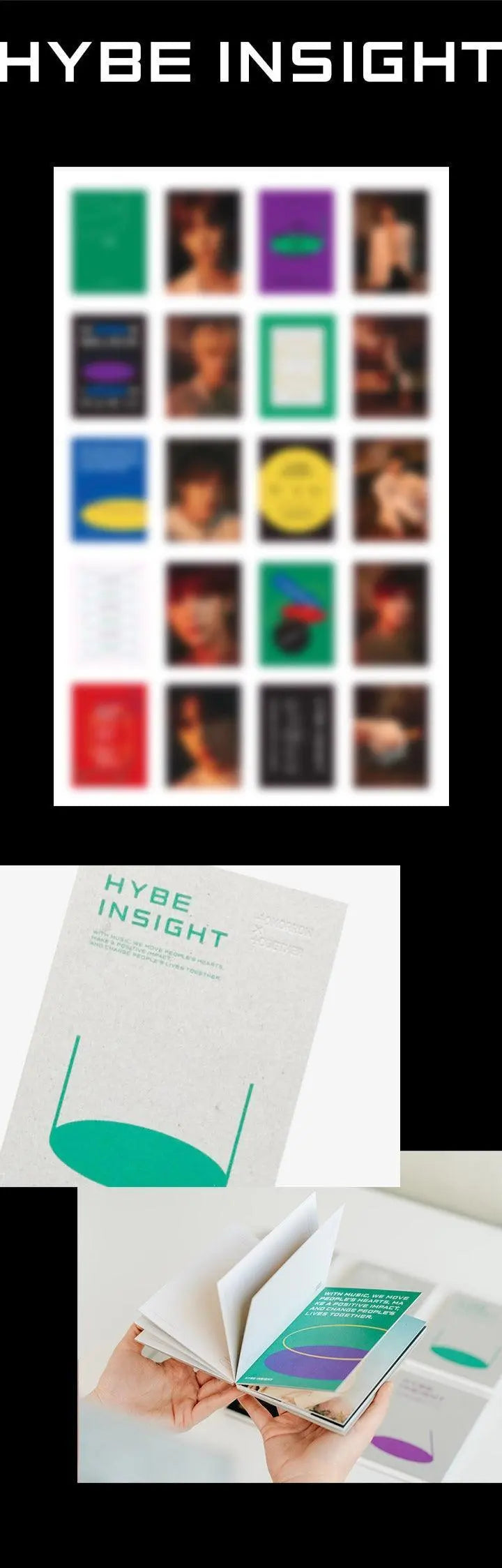 TXT - HYBE INSIGHT Goods - Postcard Book (Limited Edition.) - KAEPJJANG SHOP (캡짱 숍)