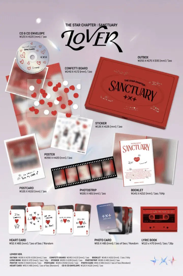 TXT - [THE STAR CHAPTER : SANCTUARY] / P.O.B Weverse Shop Gift ﻿ KAEPJJANG SHOP (캡짱 숍)