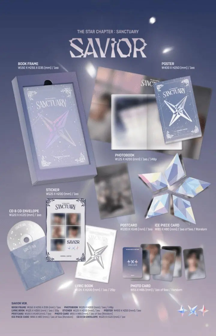 TXT - [THE STAR CHAPTER : SANCTUARY] / P.O.B Weverse Shop Gift ﻿ KAEPJJANG SHOP (캡짱 숍)