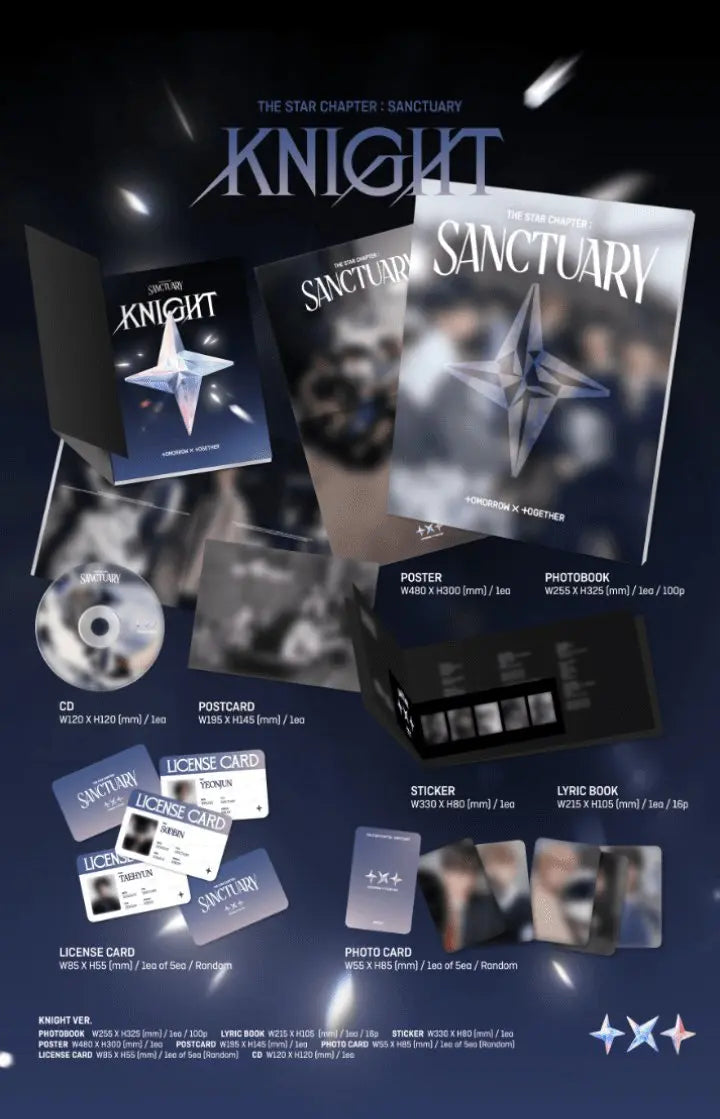 TXT - [THE STAR CHAPTER : SANCTUARY] / P.O.B Weverse Shop Gift ﻿ KAEPJJANG SHOP (캡짱 숍)