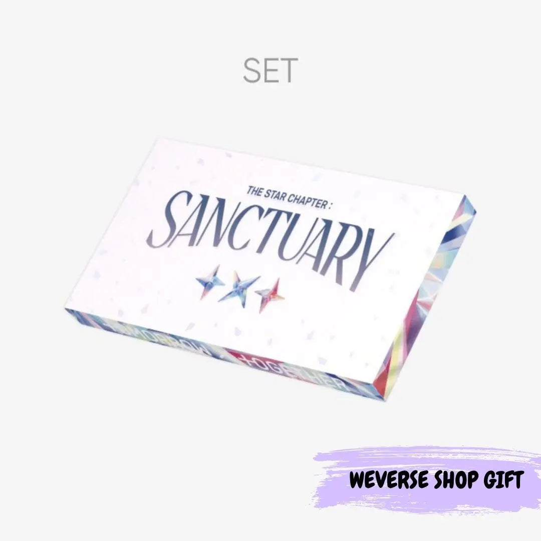 TXT - [THE STAR CHAPTER : SANCTUARY] (Angel Ver.) P.O.B WEVERSE SHOP GIFT KAEPJJANG SHOP (캡짱 숍)
