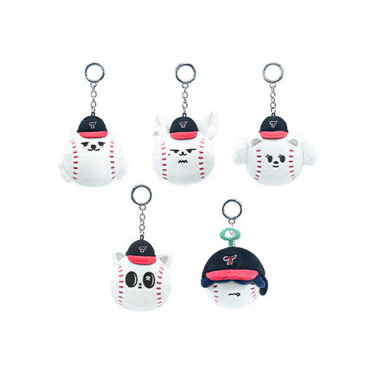 [PRE ORDER] TXT - PPULBATU X LG TWINS (Official MD)  Face Plush Keyring KAEPJJANG SHOP (캡짱 숍)
