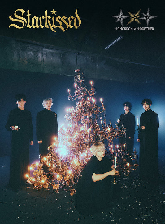 TXT -  [STARKISSED]  (UPRISE Ver.) (Limited Edition - Type B] KAEPJJANG SHOP (캡짱 숍)