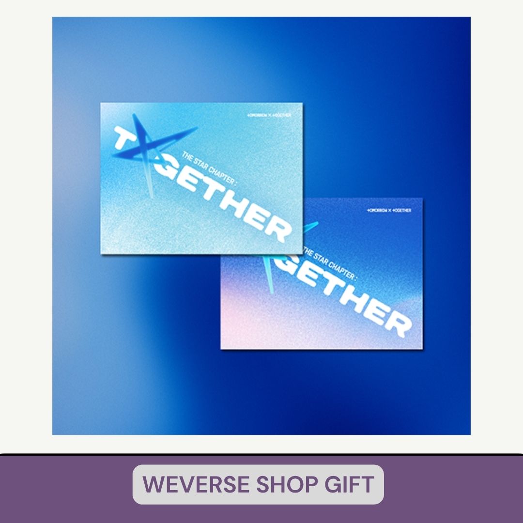 [PRE ORDER] TXT -  [The Star Chapter : Together]  (Weverse Album Ver.)  (POB WEVERSE SHOP) KAEPJJANG SHOP (캡짱 숍)