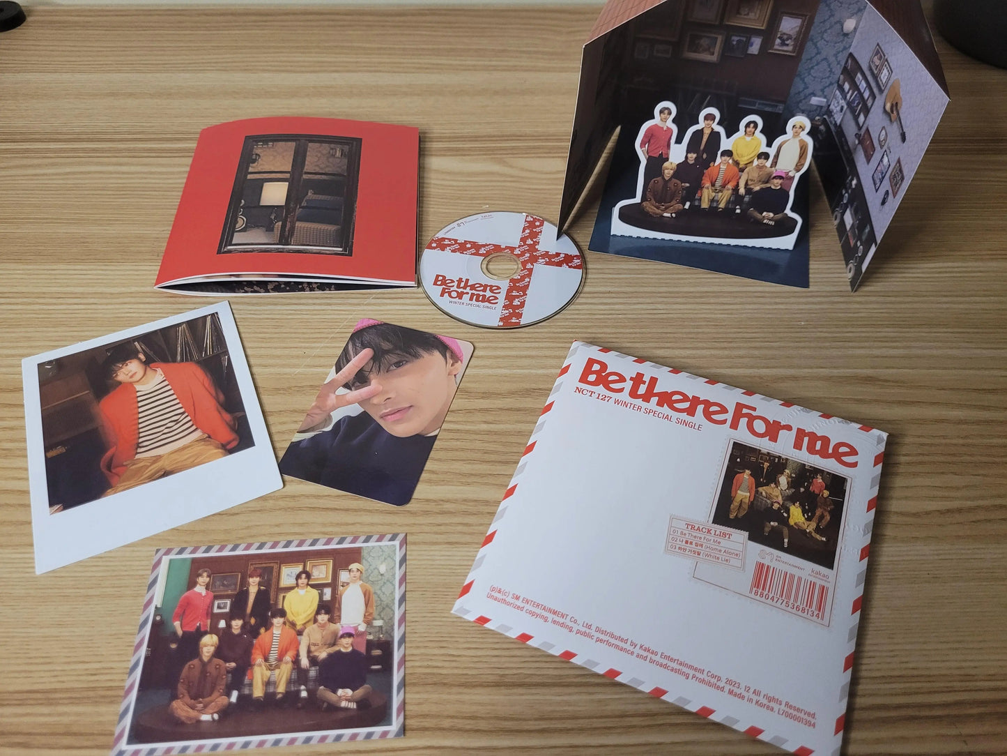 [UNBOXING] NCT 127 - [Be There For Me [House Ver.] - KAEPJJANG SHOP (캡짱 숍)