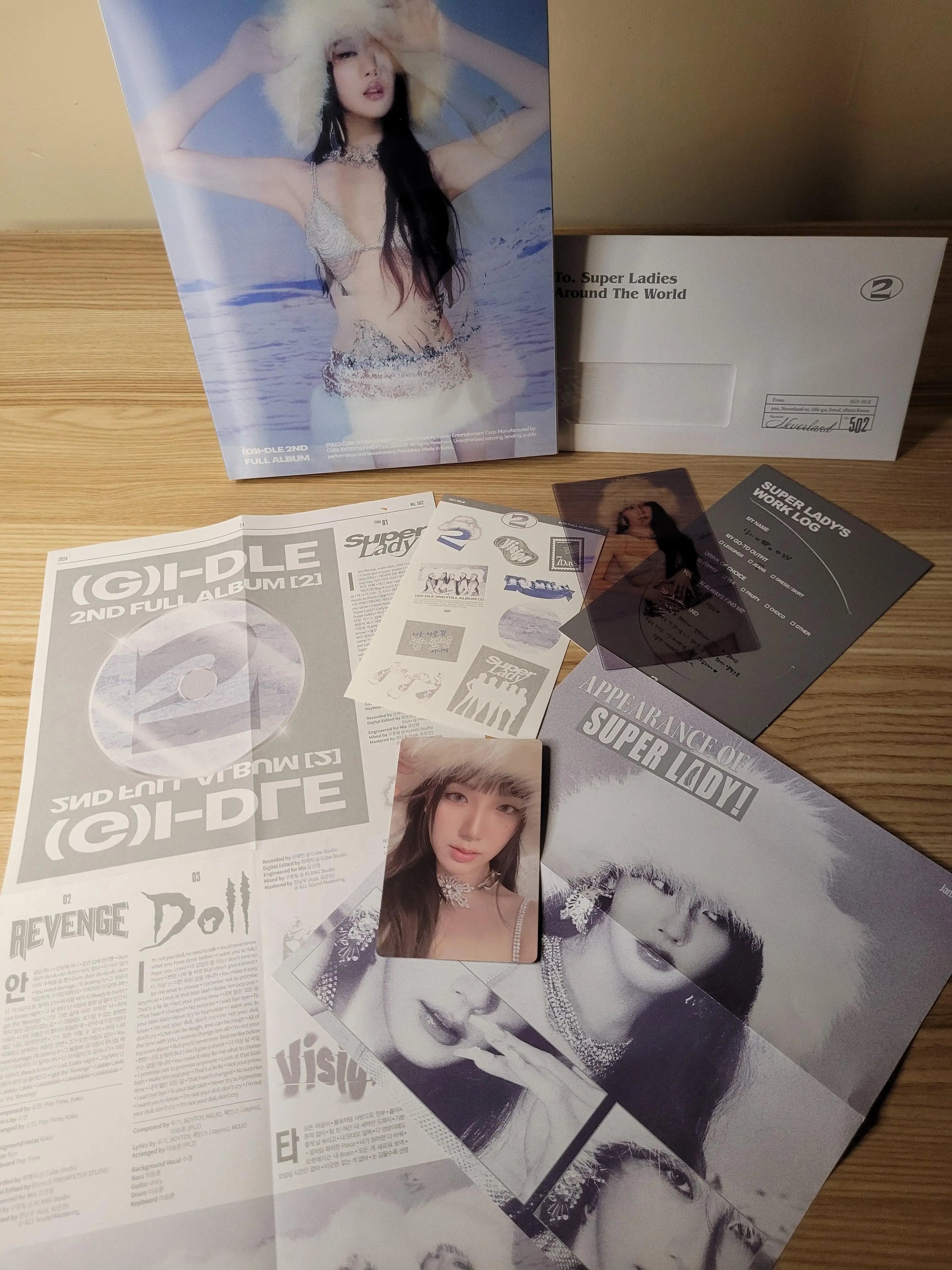 [UNBOXING] (G)I-DLE - [2] Version 02 - KAEPJJANG SHOP (캡짱 숍)