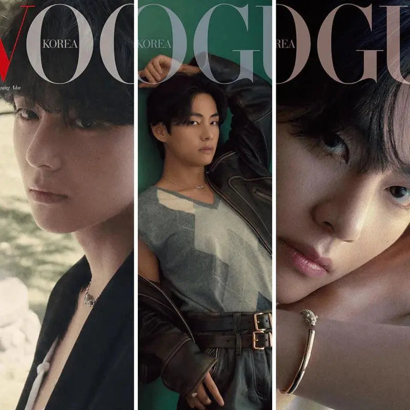 V (BTS) COVER VOGUE KOREA (OCTOBER 2022) - KAEPJJANG SHOP (캡짱 숍)