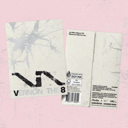 [PRE ORDER] V8 -  [V8]  (Weverse Album Ver.) KAEPJJANG SHOP (캡짱 숍)