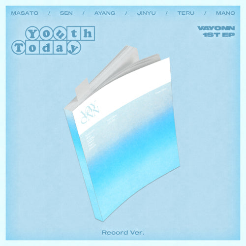 [PRE ORDER] VAYONN -  [Youth Today] (RECORD ver.) KAEPJJANG SHOP (캡짱 숍)