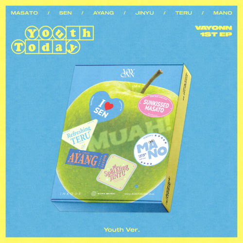 [PRE ORDER] VAYONN -  [Youth Today] (YOUTH ver.) KAEPJJANG SHOP (캡짱 숍)
