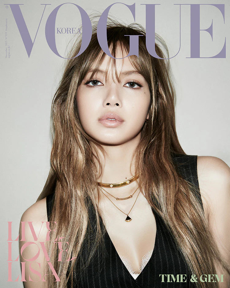 [PRE ORDER] VOGUE Magazine  (2025 December Issue)   Cover : LISA KAEPJJANG SHOP (캡짱 숍)