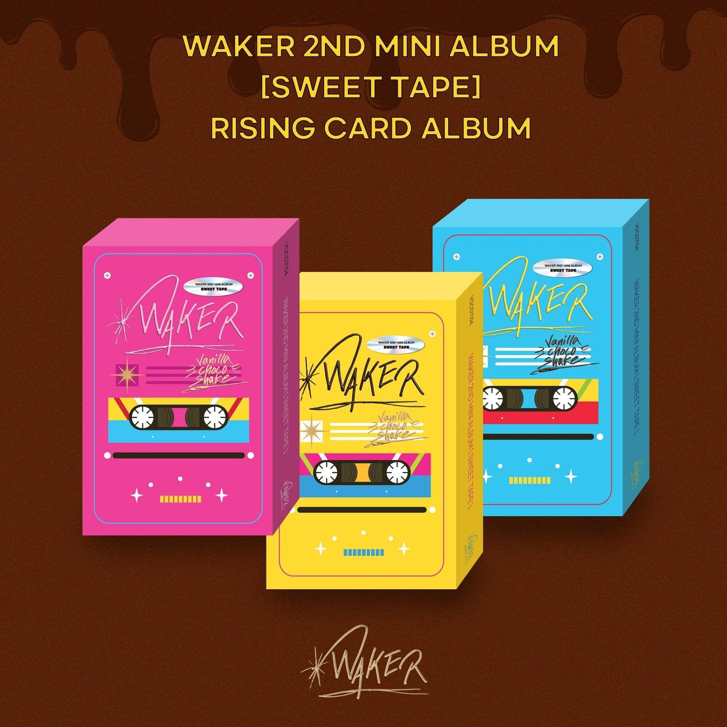 WAKER - [Sweet Tape] (Rising Card Album) ﻿