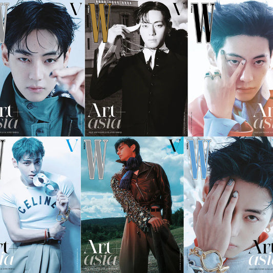 [PRE ORDER] W KOREA Magazine  (2025 September Issue)   Cover : V KAEPJJANG SHOP (캡짱 숍)