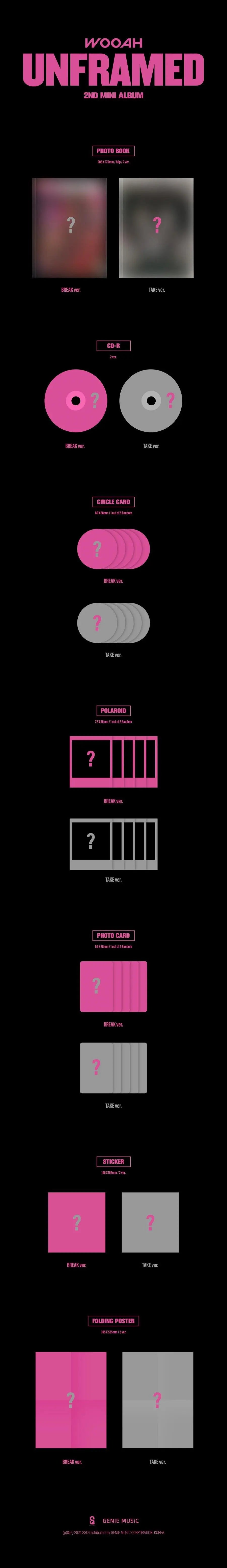 WOOAH- [UNFRAMED ] - KAEPJJANG SHOP (캡짱 숍)