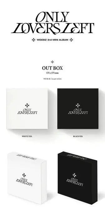 WOODZ - Mini Album Vol.3 - [ONLY LOVERS LEFT] - KAEPJJANG SHOP (캡짱 숍)