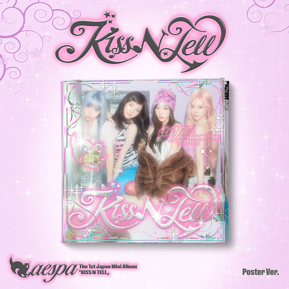 AESPA - [KISS & TELL]  (POSTER ver.) CD JAPAN