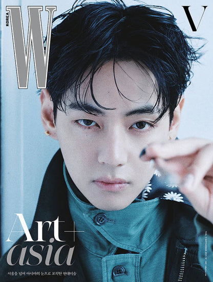 [PRE ORDER] W KOREA Magazine  (2025 September Issue)   Cover : V KAEPJJANG SHOP (캡짱 숍)