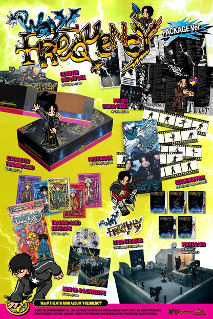 WayV - [FREQUENCY] (Package Ver.) KAEPJJANG SHOP (캡짱 숍)