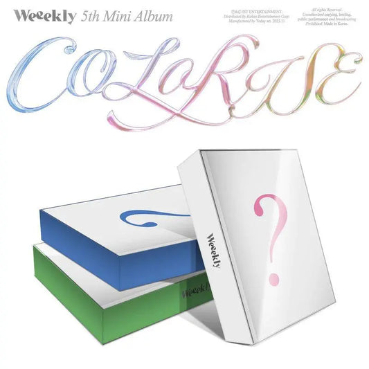 Weeekly - [ALBUM COLORISE] - KAEPJJANG SHOP (캡짱 숍)
