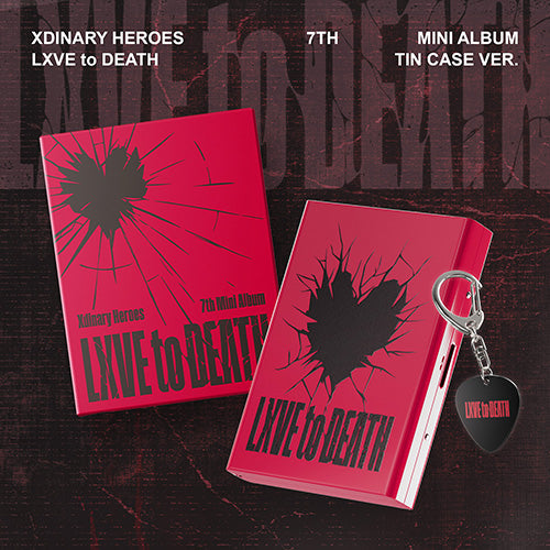 [PRE ORDER] XDINARY HEROES  -  [LXVE to DEATH] (TIN CASE Ver.) KAEPJJANG SHOP (캡짱 숍)