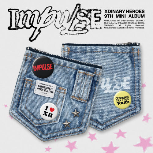 [PRE ORDER] XDINARY HEROES -  [IMPULSE]  (DENIM POUCH Ver.) DH GLOBAL