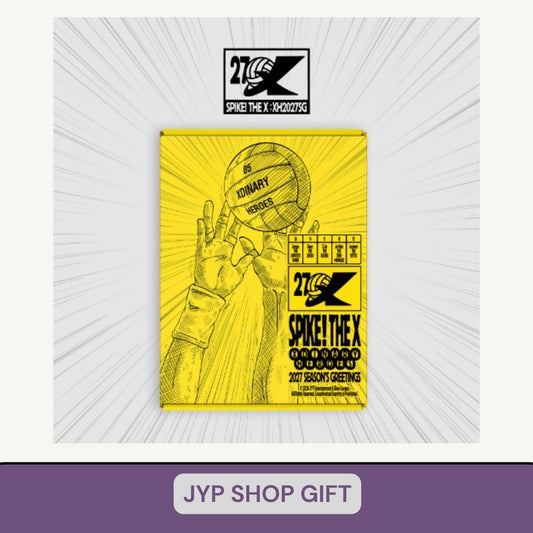 [PRE ORDER] XDINARY HEROES-  2027 SEASON’S GREETINGS [SPIKE! THE X] (P.O.B JYP SHOP / FANS) DH GLOBAL