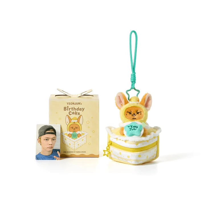 YEONJUN -  [YEONJUN'S BIRTHDAY CAKE ] (Official MD)  HWANG CHOON CAKE POUCH DH GLOBAL