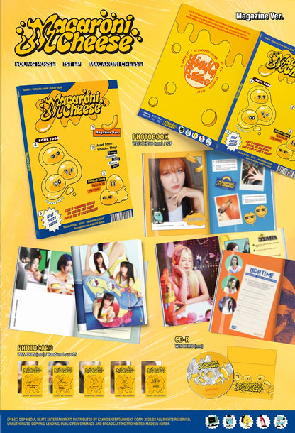 [SUR DEMANDE] YOUNG POSSE - [MACARONI CHEESE] (MAGAZINE Ver.)