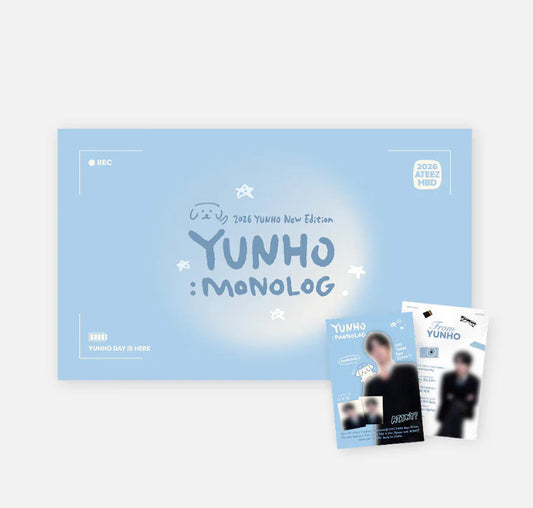 [PRE ORDER] YUNHO - [MONOLOG 2026 NEW EDITION] KAEPJJANG SHOP (캡짱 숍)