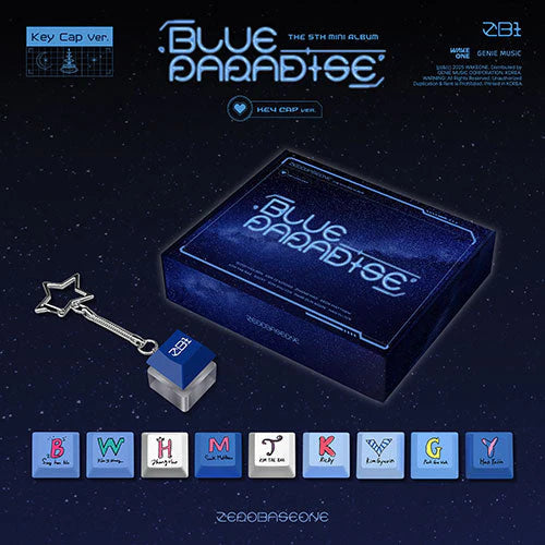 [PRE ORDER] ZEROBASEONE - [BLUE PARADISE] (Key Cap Ver.)