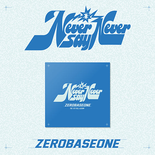 [PRE ORDER] ZEROBASEONE -  [NEVER SAY NEVER]  (SLAM DUNK Ver.) KAEPJJANG SHOP (캡짱 숍)