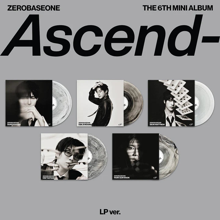 [PRE ORDER] ZEROBASEONE - [ASCEND]   (LP Ver.) KAEPJJANG SHOP (캡짱 숍)