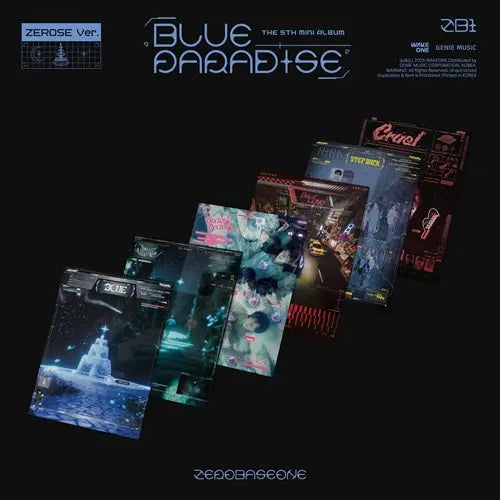 ZEROBASEONE - [BLUE PARADISE] (ZEROSE Ver.) KAEPJJANG SHOP (캡짱 숍)