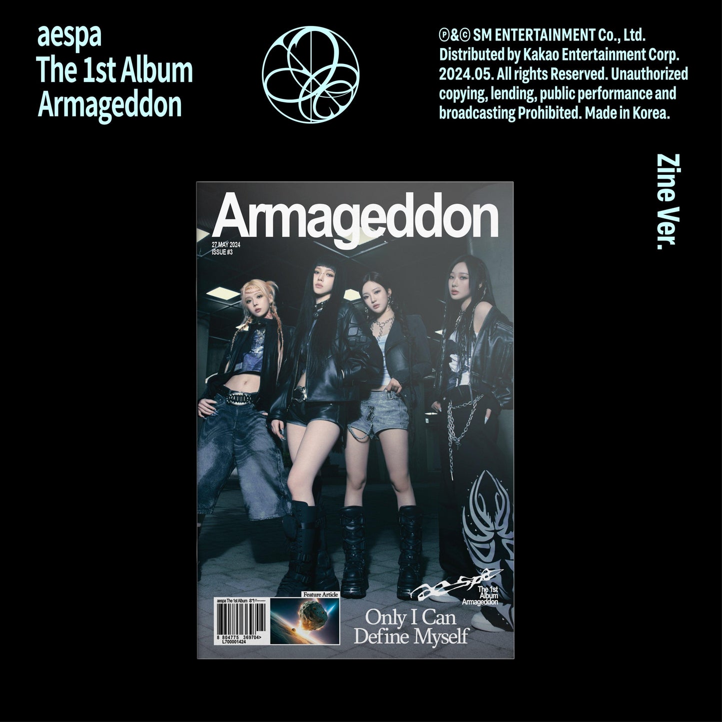 AESPA - [ARMAGEDDON] (ZINE Vers.) - KAEPJJANG SHOP (캡짱 숍)