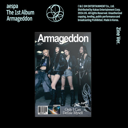 AESPA - [ARMAGEDDON] (ZINE Vers.) - KAEPJJANG SHOP (캡짱 숍)