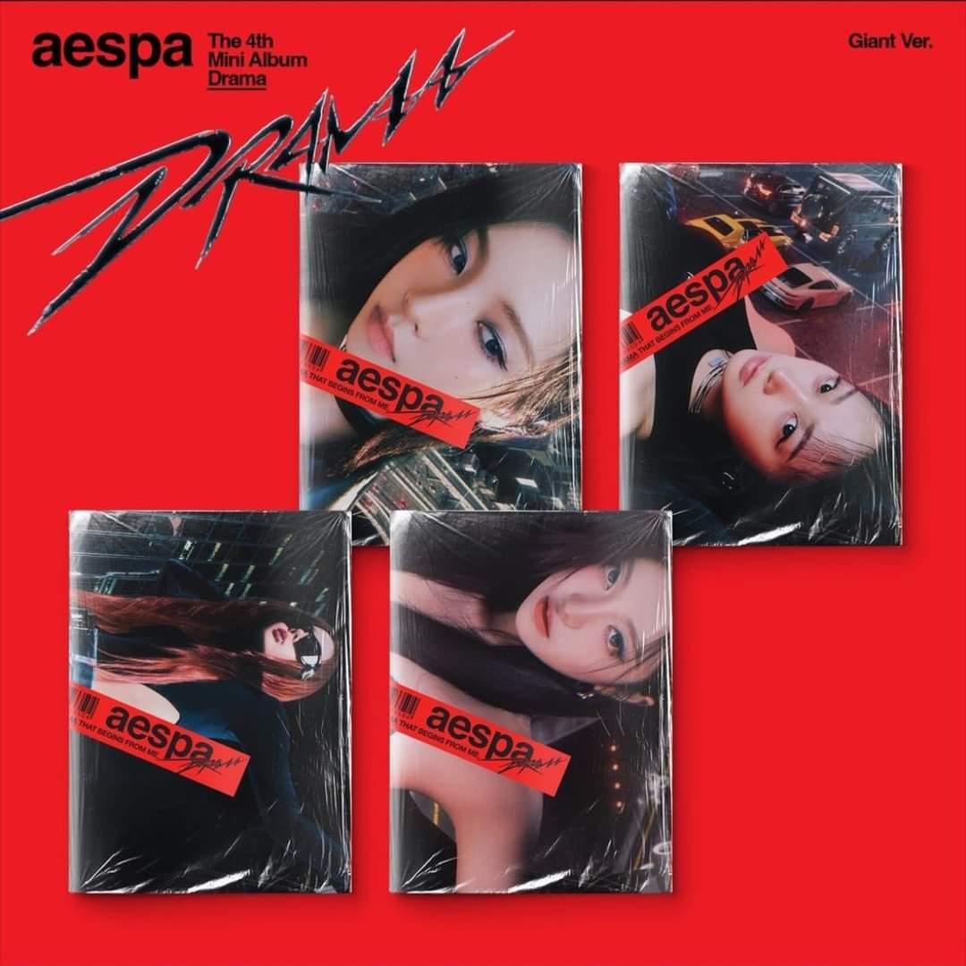 AESPA - [DRAMA]. (Giant vers.) - KAEPJJANG SHOP (캡짱 숍)