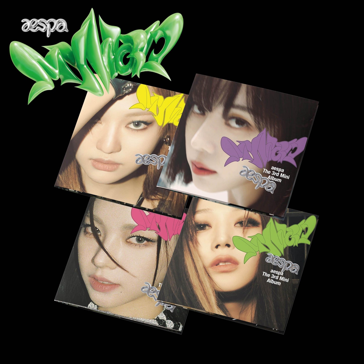AESPA - Mini Album Vol.3 [MY WORLD] (Poster Ver.) - KAEPJJANG SHOP (캡짱 숍)