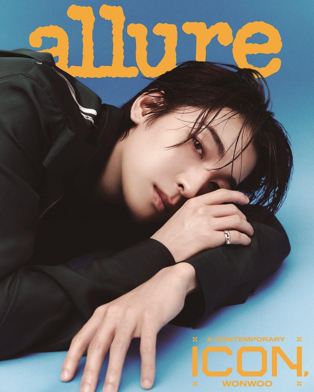 ALLURE ﻿KOREA MAGAZINE (2024 June) / COVER : JEONGHAN & WONWOO (SEVENTEEN) - KAEPJJANG SHOP (캡짱 숍)