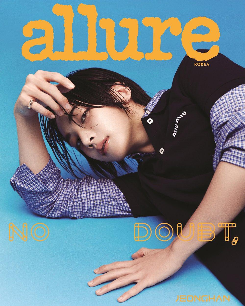 ALLURE ﻿KOREA MAGAZINE (2024 June) / COVER : JEONGHAN & WONWOO (SEVENTEEN) - KAEPJJANG SHOP (캡짱 숍)