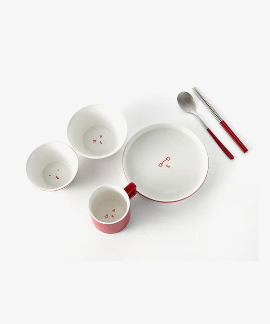 ARTIST MADE COLLECTION By SEVENTEEN (Season 2) (Official MD) WOOZI - PPYOPPYOTICON RICE BOWL SET - KAEPJJANG SHOP (캡짱 숍)