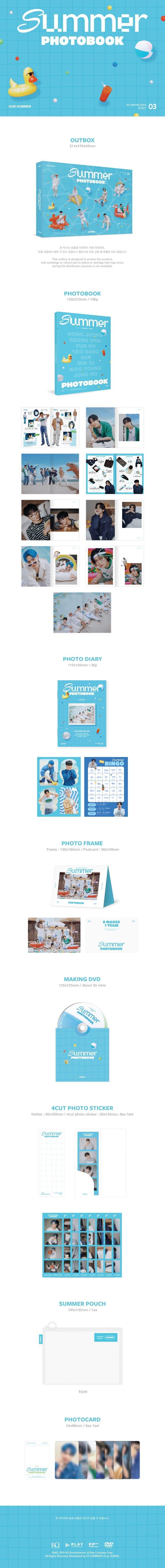 ATEEZ - 2023 SUMMER PHOTOBOOK - KAEPJJANG SHOP (캡짱 숍)