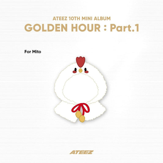 ATEEZ -[GOLDEN HOUR : PART 1] (Official MD) / MITO COCK-A-DOODLE HOODIE - KAEPJJANG SHOP (캡짱 숍)