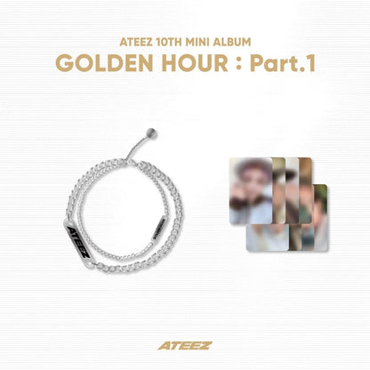 ATEEZ -[GOLDEN HOUR : PART 1] (Official MD) / WORK BRACELET - KAEPJJANG SHOP (캡짱 숍)