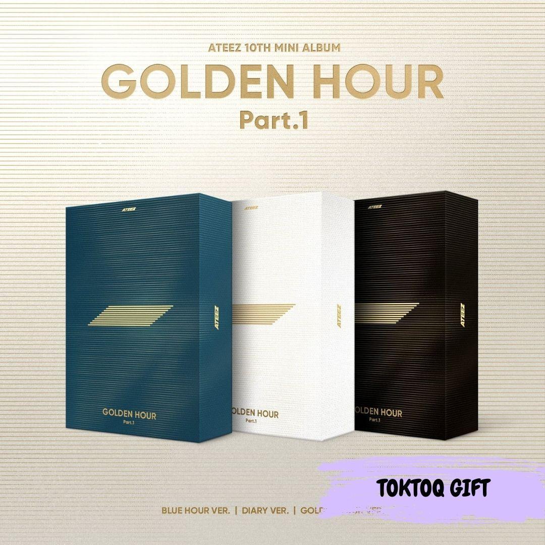 ATEEZ - [GOLDEN HOUR PART.1] (P.O.B TOKTOQ) - KAEPJJANG SHOP (캡짱 숍)