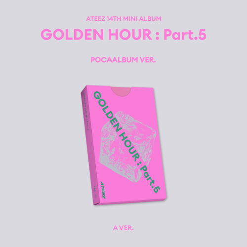 [PRE ORDER] ATEEZ - [GOLDEN PART.5]   (POCAALBUM Ver.) KAEPJJANG SHOP (캡짱 숍)