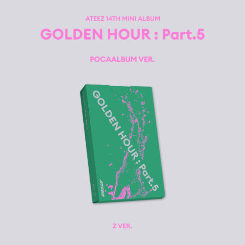 [PRE ORDER] ATEEZ - [GOLDEN PART.5]   (POCAALBUM Ver.) KAEPJJANG SHOP (캡짱 숍)