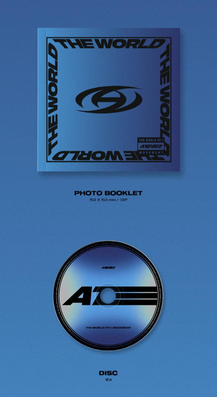 ATEEZ - Mini Album Vol.9 [THE WORLD EP.1 : MOVEMENT] (Version A) - KAEPJJANG SHOP (캡짱 숍)