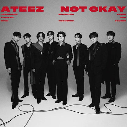 ATEEZ - [NOT OKAY] (Limited : Type B) - KAEPJJANG SHOP (캡짱 숍)