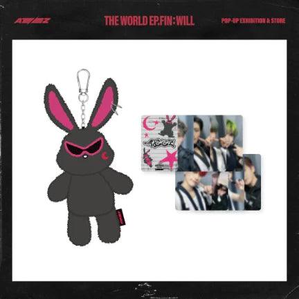 ATEEZ -THE WORLD EP.FIN WILL Official MD (MITO Keyring) - KAEPJJANG SHOP (캡짱 숍)