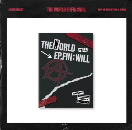 ATEEZ -THE WORLD EP.FIN WILL (Official MD) - POP UP EXHIBITION MINI BOOK - KAEPJJANG SHOP (캡짱 숍)